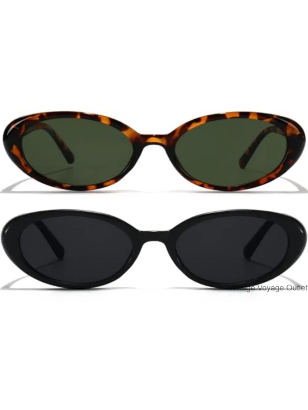 Oval Sunglasses Women Men 90s Style UV400 Retro